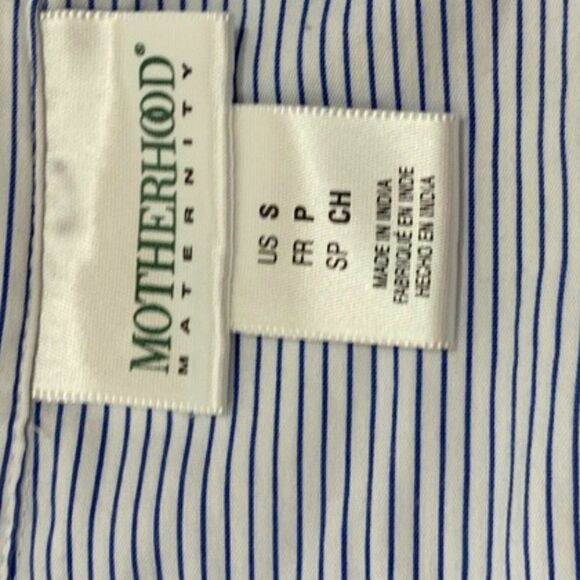Motherhood Striped Shirt  - Picture 5 of 7